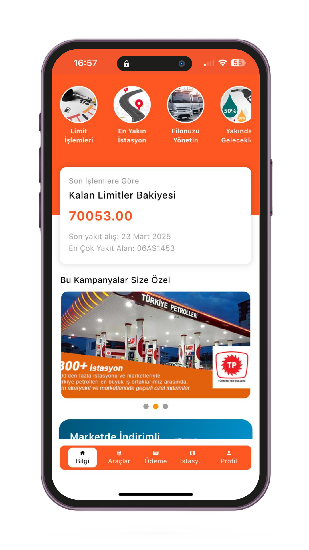 Fuel2Go Mobil Uygulama